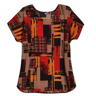 新款妈妈夏装上衣 40-50岁中老年大码女装短袖加肥加大t恤打底衫