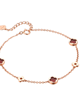 【礼物】四叶草手链女轻奢高级感