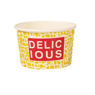 冰淇淋纸杯冰激凌纸碗一次性雪糕球盒带盖加厚食品级蛋糕酸奶打包