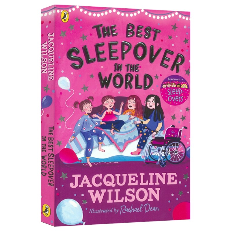 The Best Sleepover In The World 在朋友家过夜2 夜宿派对 英国儿童文学女王 Jacqueline Wilson 儿童英语读物 英文原版进口图书
