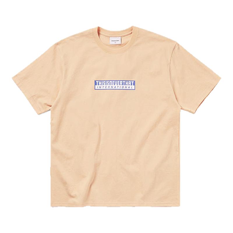 thisisneverthat® TNT International Tee 25新款美式印花短袖T恤