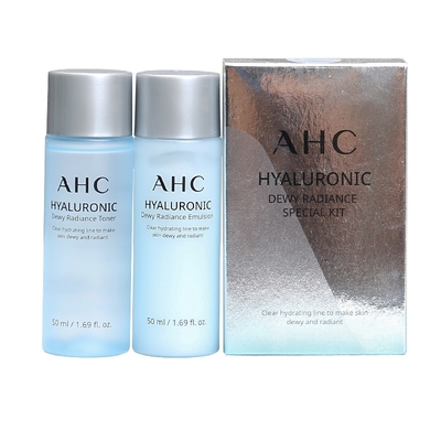 韩国AHC神仙水乳套装补水保湿