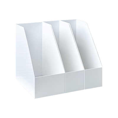 三年二班 书立架书架挡板桌面学生书本收纳盒立式书夹收纳架书桌立架办公桌工位好物a4文件架初中生专用