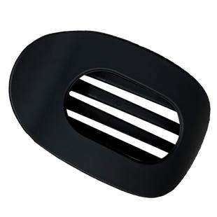 不硌头圆形扁平鲍鱼头发抓夹发夹子头饰发卡子女鲨鱼夹后脑勺弧形