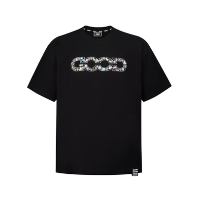 GOODBRAND奢华镶嵌宝石短袖T恤