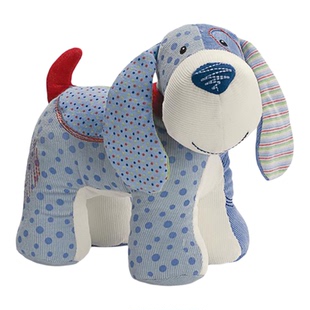 长颈鹿毛绒玩具公仔布艺狗抱枕儿童布艺马玩偶马年吉祥物马上有钱