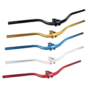 自行车握把山地车铝合金中燕把镂空31.8mm把立车把短立管龙头配件