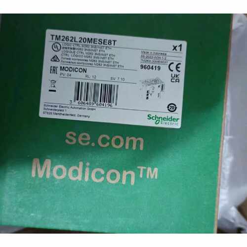 询价下单施耐德TM262L20MESE8T运动控制器，全新原装正品，