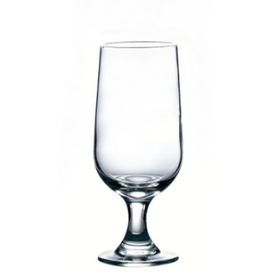 好品质透明玻璃创意果汁高脚杯耐热杯大使杯酒饮料杯啤酒杯果汁杯