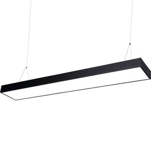 简约led吊灯造型灯长条灯具办公室工作室会议室教室洗车店健身房