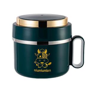 304不锈钢学生饭盒泡面碗带盖快餐杯汤面方便面杯食堂便携打饭碗