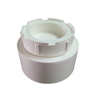 联塑U-PVC管道50 75 110 160清扫口管帽排水管下水管堵头管盖配件