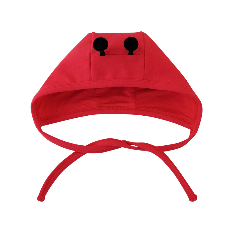 婴儿帽子可爱超萌小蜜蜂羊绒棉保暖儿童小月龄男女宝宝护耳帽秋冬