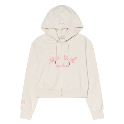 MLB女时尚潮流运动休闲连帽外套