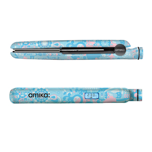 Amika 数码负离子钛金属造型器夹板 直发卷发两用 家用顺滑不伤发