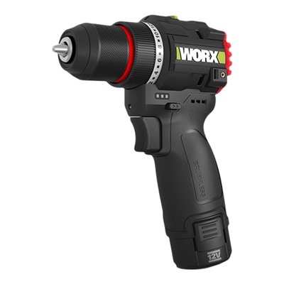 威克士50N无刷电钻WE204手电钻锂电池家用小型手枪钻打孔电动工具