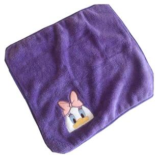 超超舒服!可爱版!卡通宝宝擦脸擦手巾洗脸方巾儿童小手帕4条装