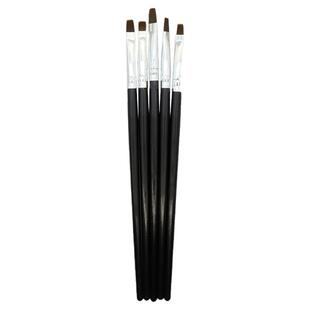 高达模型制作上色工具 5支装BJD手办涂装化妆水粉水彩笔丙烯画笔