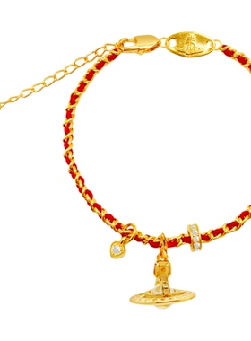 西太后土星吊坠红绳手链女生本命