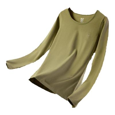 纯棉薄款秋衣秋裤猫人女