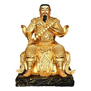 雷祖铜像九天应元雷声普化天尊神像纯铜1米大号雷公摆件大帝定做