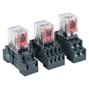 一佳YJ2N-GS小型中间电磁继电器HH52P HH54P HH62P AC220V/DC24V