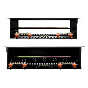 2U3U4U机柜配电单元空气开关架19英寸机架式配电箱电源列头柜镀锌钢