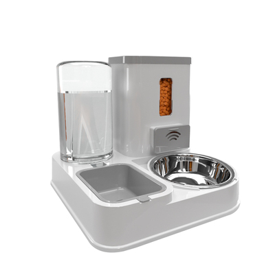 猫咪饮水喂食器一体机
