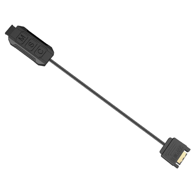 神光同步5V3针ARGB控制器机箱风扇灯带RGB无线5V三针转sata遥控器