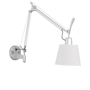 摇臂壁灯意大利Tolomeo设计师简约书房卧室伸缩床头墙灯护眼阅读