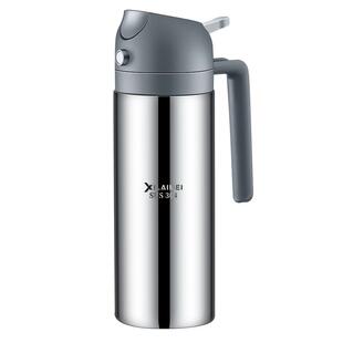 304不锈钢喷油壶厨房家用食品级防漏喷雾油罐喷倒两用雾化喷油瓶