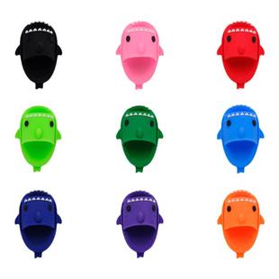 Mkop洞洞鞋配饰高级感鞋扣配件硅胶鲨鱼拖鞋鞋花适配Crocs/Cross