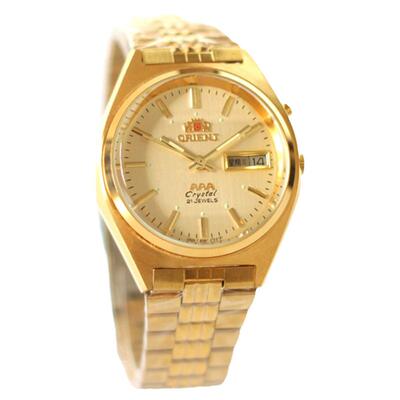 全自动80年代金色3aaa东方双狮表