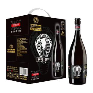 轩博大师毒蛇比利时小麦白啤酒750ml*6瓶原浆精酿纯麦聚会整箱