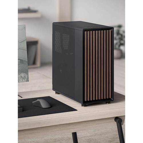 分形工艺机箱North中塔Mesh网孔主风冷ATX台式电脑网孔版(非侧透)