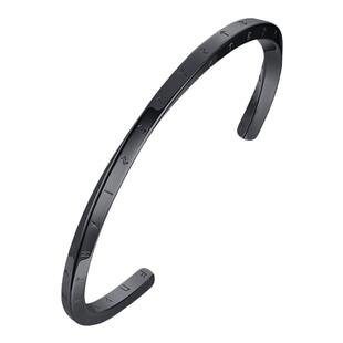 原创设计维京文莫比乌斯开口型男女手镯嘻哈街头钛钢手链手环饰品