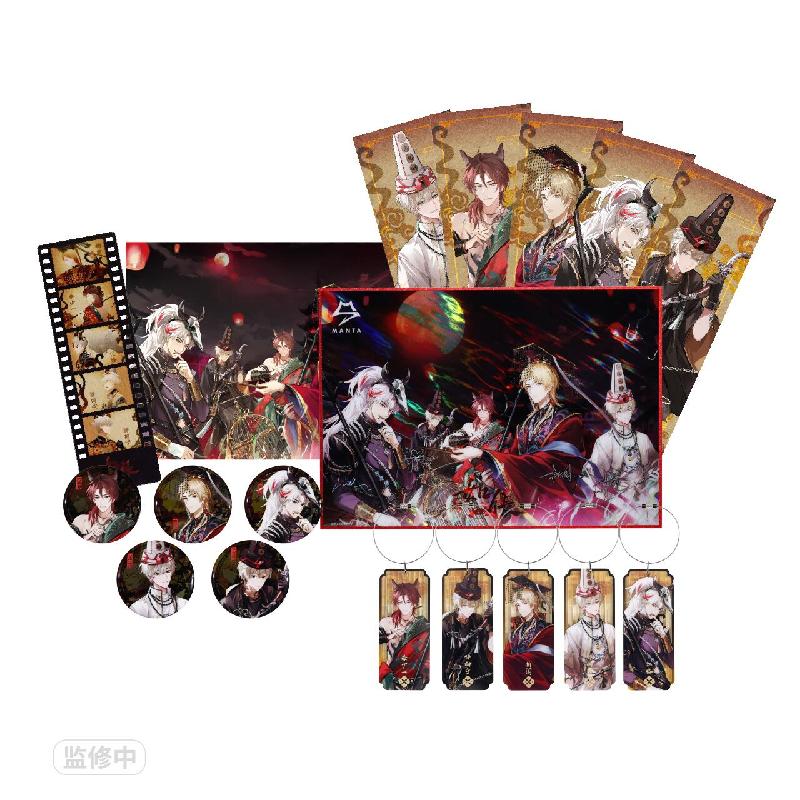 bilibiligoods新品猫耳FM MANTA 《如伥》徽章/色纸/收藏票/挂件