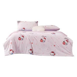 水星儿童夏被被芯全棉针织被子母婴A类抑菌凉感针织四季被可水洗