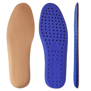 适用于红翼鞋垫高端头层牛皮真皮薄款男士马丁靴RedWing875不累脚