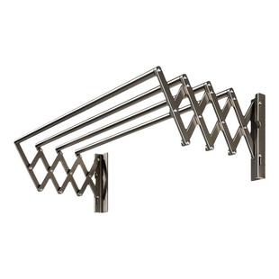 阳台伸缩折叠晾衣架室内家用墙上不占地壁挂推拉悬挂式晒衣服神器