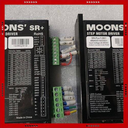 【问价】MOONS鸣志步进电鸣驱动器SR4-PIus-FDB01功能