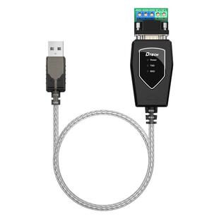 帝特DT-5019i（光电隔离型）USB转RS485/RS422串口线工业级DB9针com转换器防浪涌静电防干扰FT232双芯片免驱