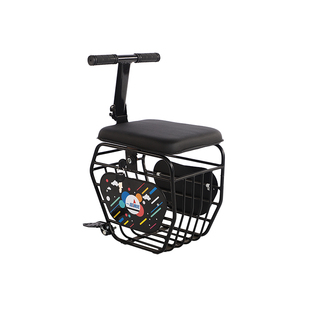 电动儿童座椅前置储物箱中置雅迪九号小牛小孩坐凳电瓶车宝宝坐椅