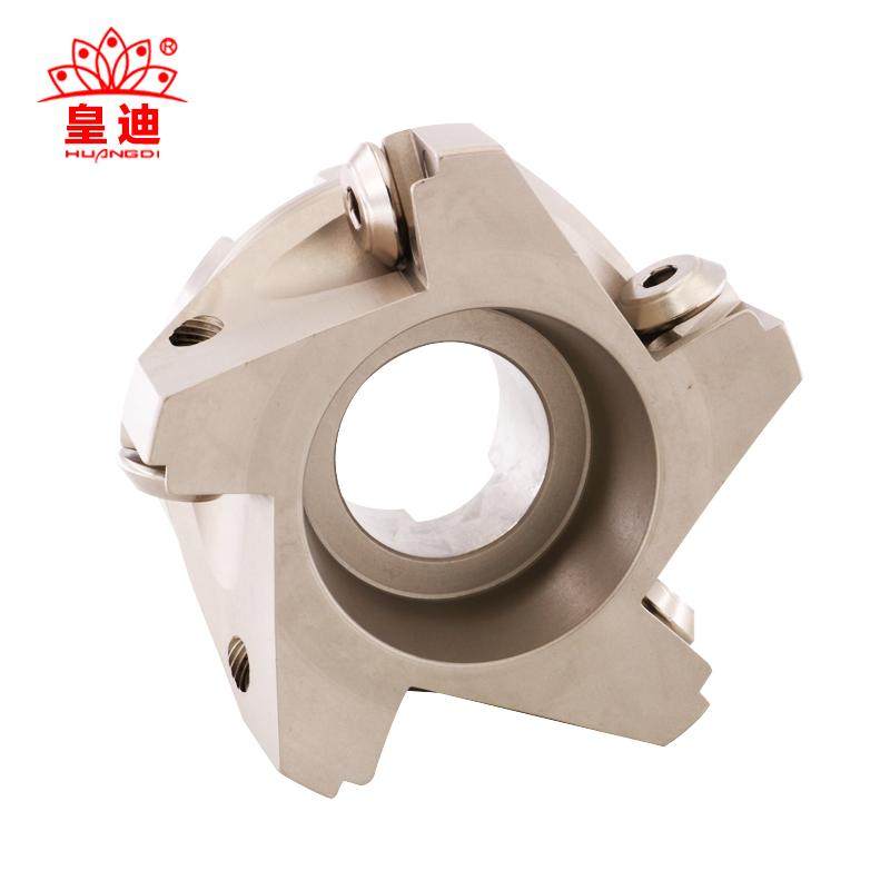 皇迪TP90度刀头平面铣刀盘铣床刀盘50 63 80大三角刀盘 伞形