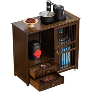 茶几移动茶台家用小茶桌茶吧几功夫茶盘泡茶台阳台茶车迷你小茶柜