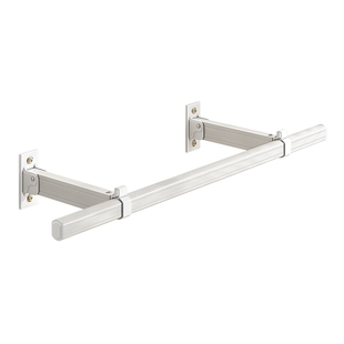 侧装晾衣架阳台固定式晾衣杆侧墙折叠晒衣架墙上铝合金凉衣架家用