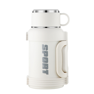 琪虎保温壶大容量316不锈钢户外便携水壶男全钢车载大号保温杯3升