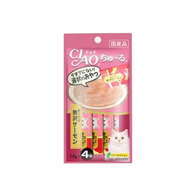 伊纳宝元気喵ciao啾噜流食猫条