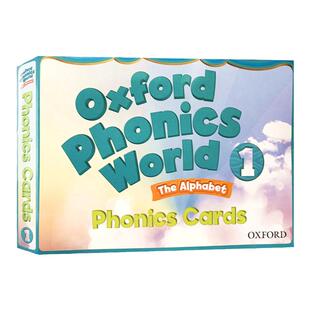Oxford Phonics World 1级别图文卡片 牛津幼少儿英语教材OPW配套卡片教学大卡字母a-z the Alphabrt phonics cards