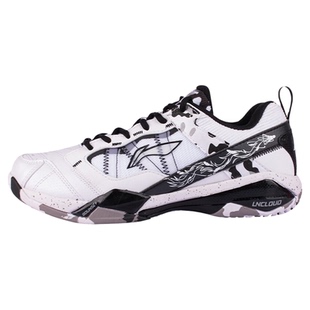 李宁羽毛球鞋无敌号雪地迷彩石宇奇同款专业防滑减震运动鞋男鞋